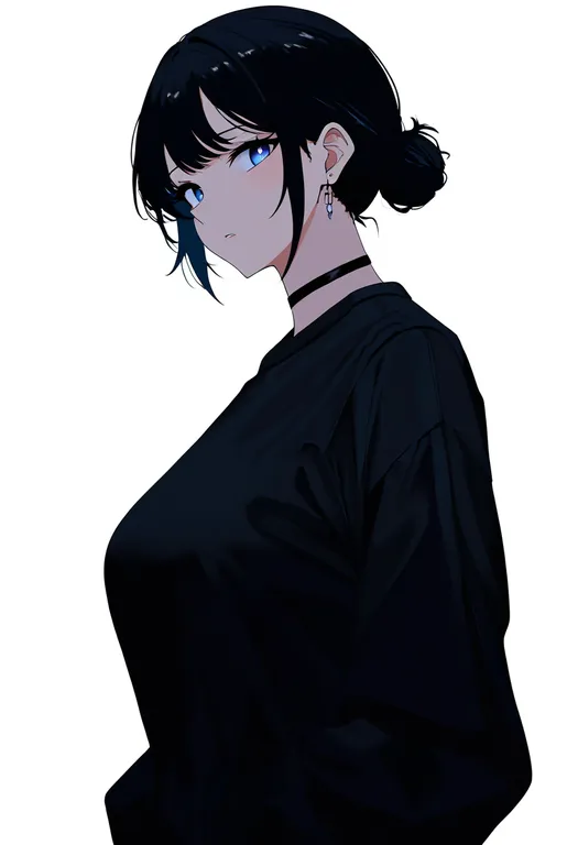 masterpiece, best quality, newest, absurdres, highres, safe, arm_strap, 1girl, solo, simple_background — by k3scat, made with ComfyUI