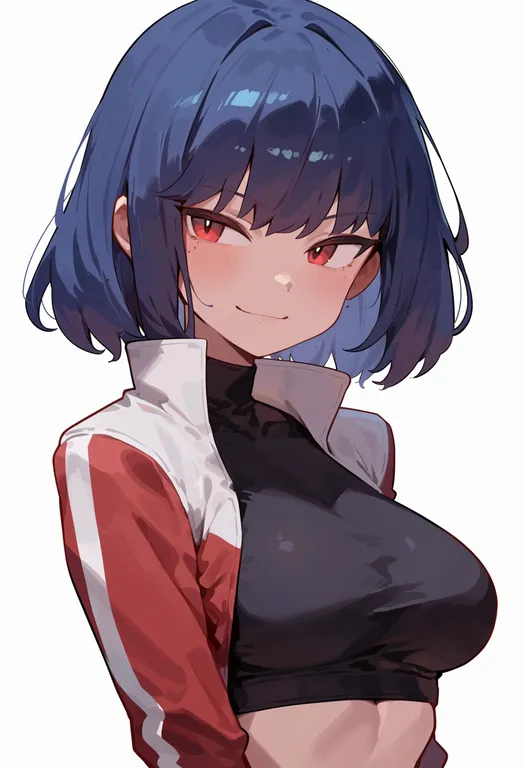 masterpiece, best quality, score_7, safe, hugh (pokemon), pokemon, solo, upper body, simple background — by k3scat, made with ComfyUI