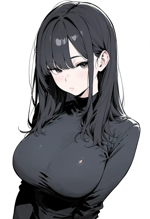 masterpiece, best quality, score_7, safe, subway (company), 1girl, solo, upper body, simple background — by k3scat, made with ComfyUI
