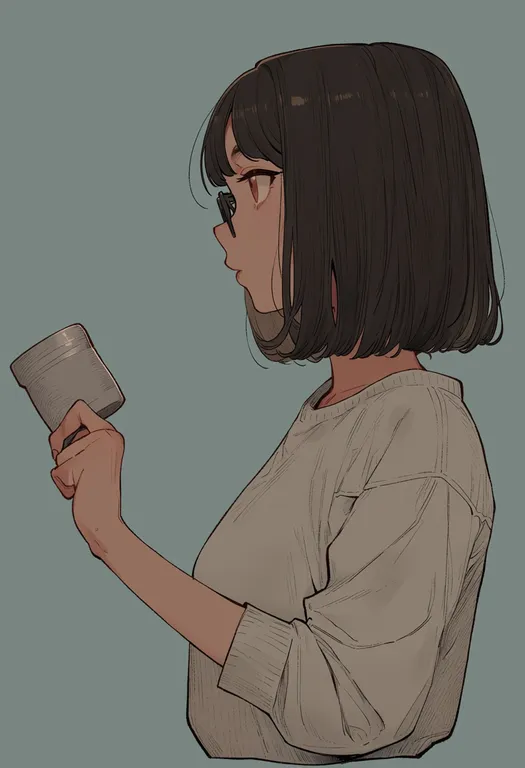 masterpiece, best quality, score_7, safe, refrigerator, 1girl, solo, upper body, simple background — by k3scat, made with ComfyUI
