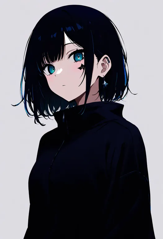 masterpiece, best quality, newest, absurdres, highres, safe, cloud_tattoo, 1girl, solo, simple_background — by k3scat, made with ComfyUI