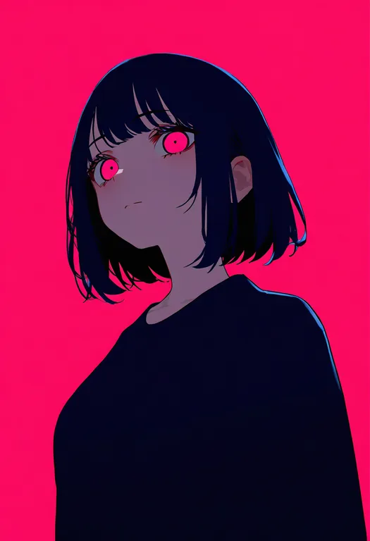 masterpiece, best quality, newest, absurdres, highres, safe, pink_blood, 1girl, solo, simple_background — by k3scat, made with ComfyUI