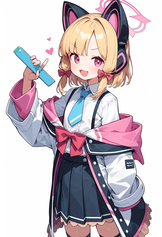 masterpiece, best quality, score_7, safe, momoi (blue archive), blue archive — by k3scat, made with ComfyUI