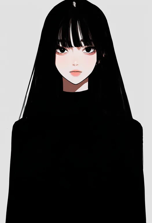 masterpiece, best quality, newest, absurdres, highres, safe, very_long_beard, 1girl, solo, simple_background — by k3scat, made with ComfyUI