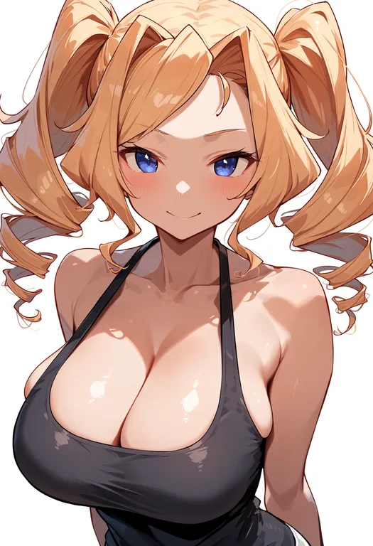 masterpiece, best quality, score_7, safe, honolulu (kancolle), solo, upper body, simple background — by k3scat, made with ComfyUI