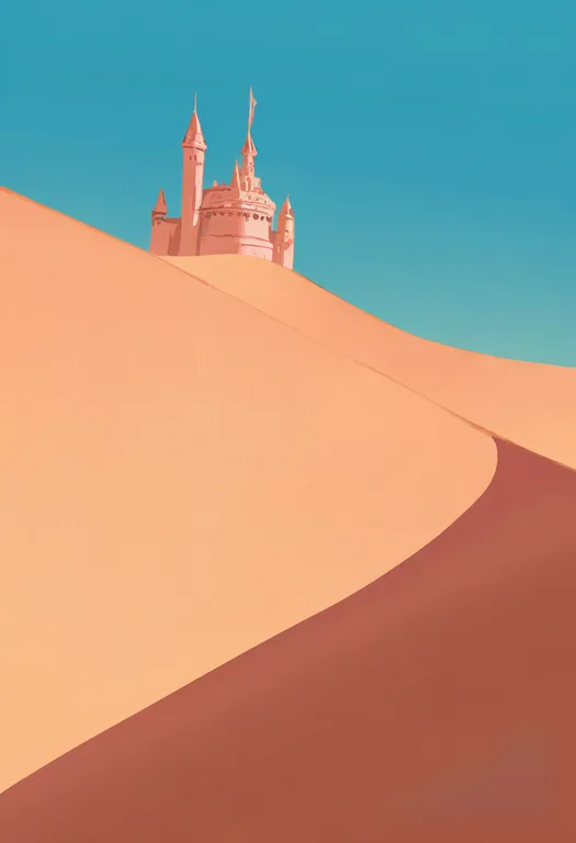 masterpiece, best quality, newest, absurdres, highres, safe, sand_castle, 1girl, solo, simple_background — by k3scat, made with ComfyUI