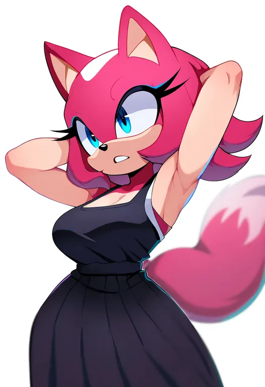 masterpiece, best quality, newest, absurdres, highres, safe, sonic_battle, solo, simple_background — by k3scat, made with ComfyUI