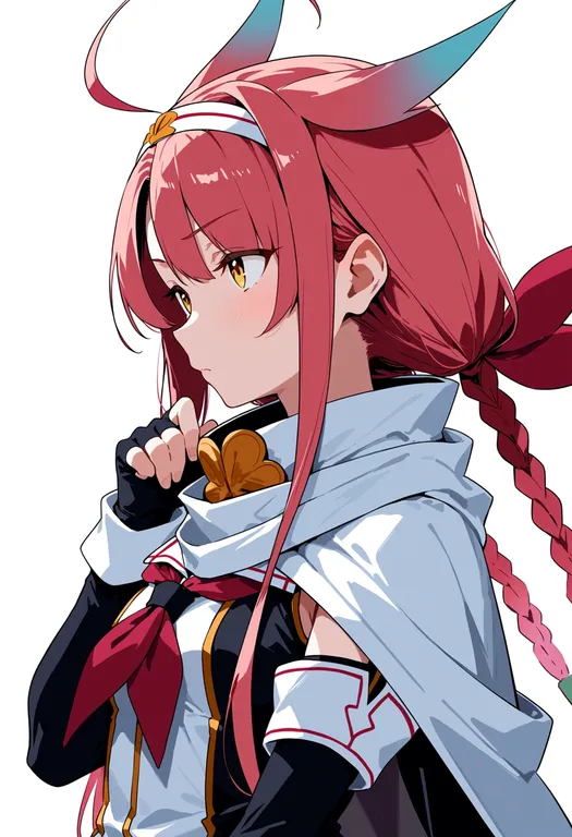masterpiece, best quality, score_7, safe, kawakaze kai ni (kancolle), solo, upper body, simple background — by k3scat, made with ComfyUI