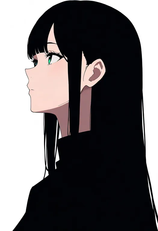 masterpiece, best quality, newest, absurdres, highres, safe, cut_bangs, 1girl, solo, simple_background — by k3scat, made with ComfyUI
