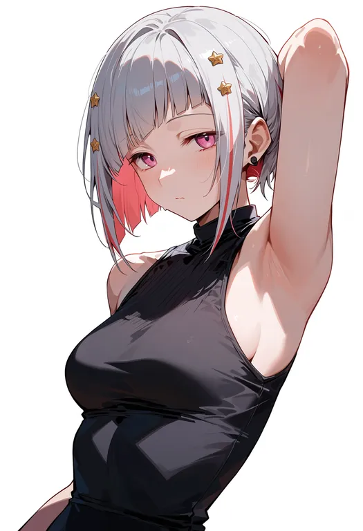 masterpiece, best quality, score_7, safe, yugiri tsuzuri, solo, upper body, simple background — by k3scat, made with ComfyUI