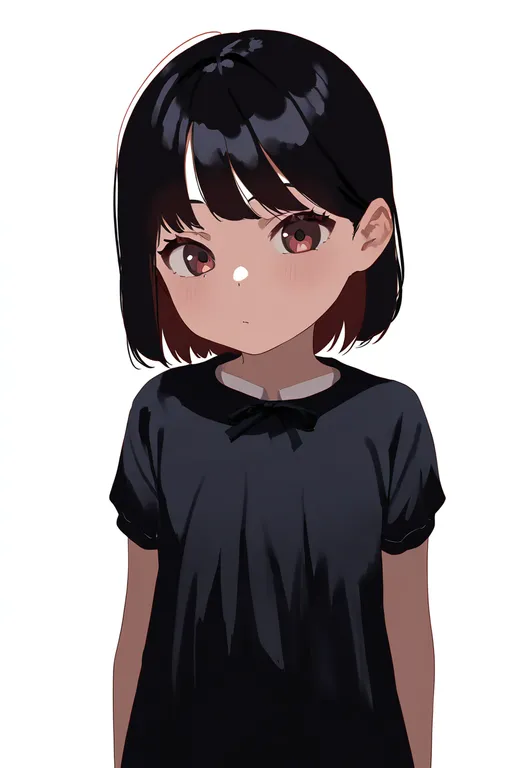 masterpiece, best quality, newest, absurdres, highres, safe, child, 1girl, solo, simple_background — by k3scat, made with ComfyUI