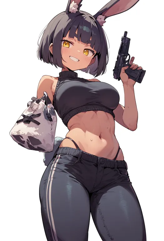 masterpiece, best quality, score_7, safe, sekaiju no meikyuu, solo, simple background — by k3scat, made with ComfyUI
