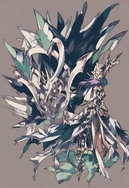 masterpiece, best quality, general, puzzle & dragons, solo, simple background — by k3scat, made with ComfyUI