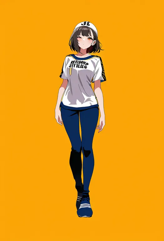 masterpiece, best quality, newest, absurdres, highres, safe, pittsburgh_steelers, solo, full_body, simple_background — by k3scat, made with ComfyUI