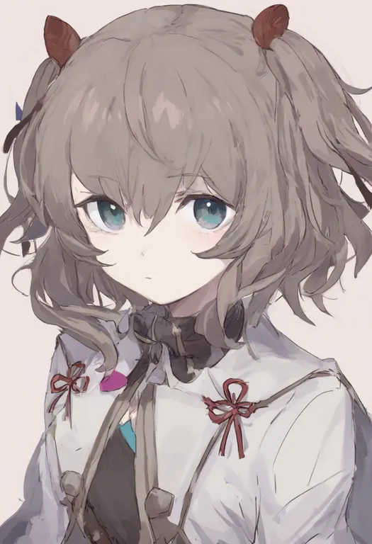 masterpiece, best quality, general, twitter strip game, 1girl, solo, simple background — by k3scat, made with ComfyUI