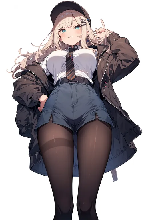 masterpiece, best quality, score_7, safe, quarterly pixiv 4 fantasy, solo, simple background — by k3scat, made with ComfyUI