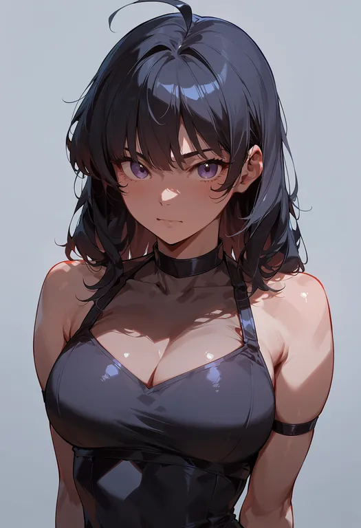 masterpiece, best quality, score_7, safe, zwei (rwby), rwby, solo, upper body, simple background — by k3scat, made with ComfyUI