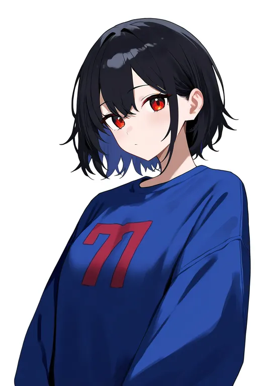 masterpiece, best quality, newest, absurdres, highres, safe, number_print, 1girl, solo, simple_background — by k3scat, made with ComfyUI