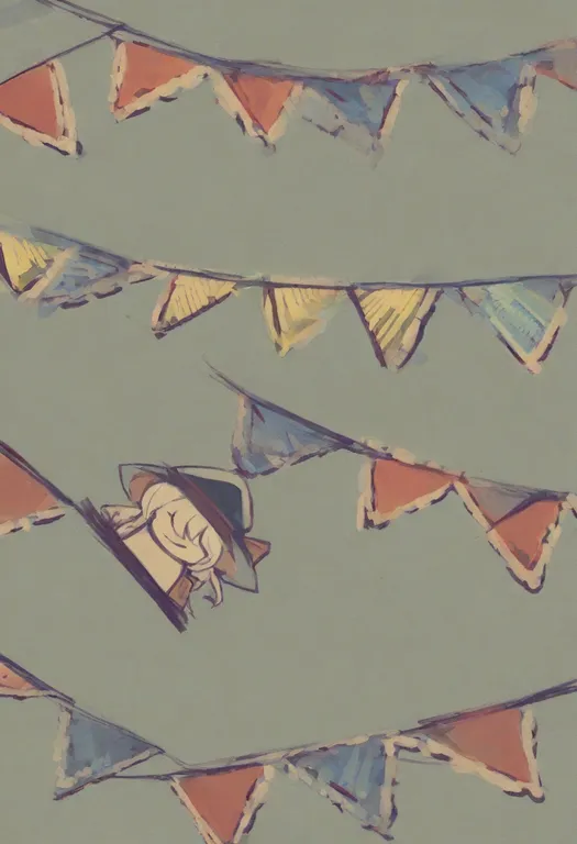 masterpiece, best quality, general, pennant, 1girl, solo, simple background — by k3scat, made with ComfyUI