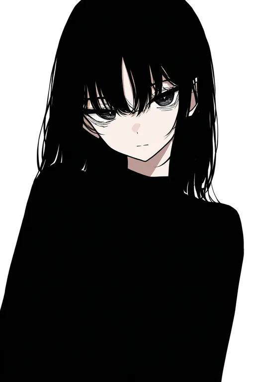 masterpiece, best quality, newest, absurdres, highres, safe, single_hair_streak, 1girl, solo, simple_background — by k3scat, made with ComfyUI