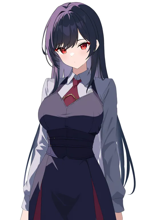 masterpiece, best quality, newest, absurdres, highres, safe, atelier_iris_eternal_mana_2, solo, simple_background — by k3scat, made with ComfyUI