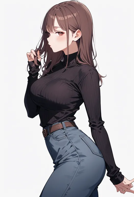 masterpiece, best quality, score_7, safe, gouketsuji ichizoku, solo, simple background — by k3scat, made with ComfyUI
