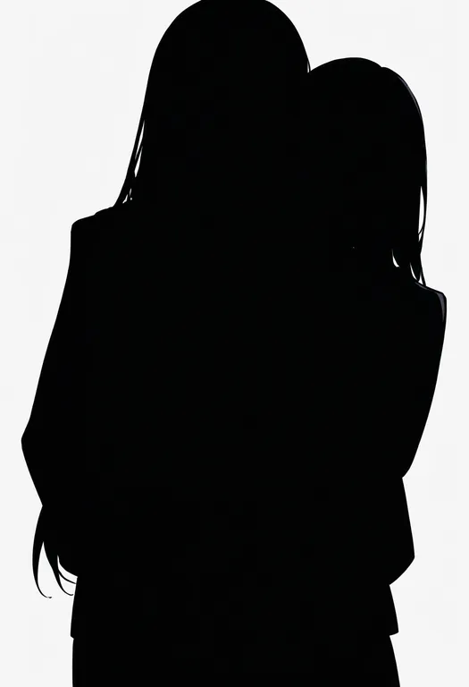masterpiece, best quality, newest, absurdres, highres, safe, arms_around_another's_back, 1girl, solo, simple_background — by k3scat, made with ComfyUI