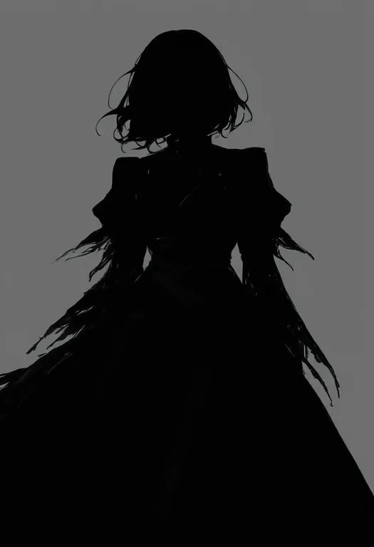 masterpiece, best quality, newest, absurdres, highres, safe, torn_dress, 1girl, solo, simple_background — by k3scat, made with ComfyUI
