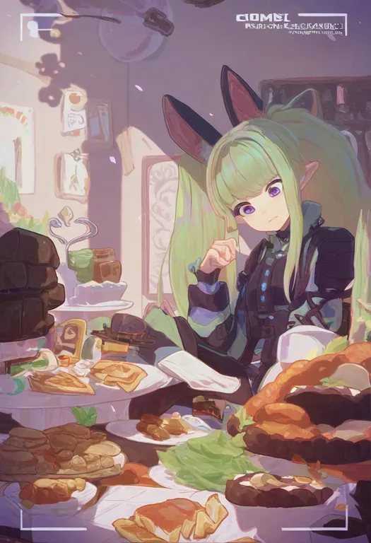 masterpiece, best quality, general, icecake, 1girl, solo — by k3scat, made with ComfyUI