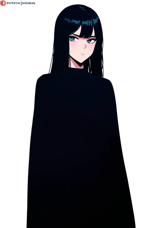 masterpiece, best quality, newest, absurdres, highres, safe, patreon_logo, 1girl, solo, simple_background — by k3scat, made with ComfyUI