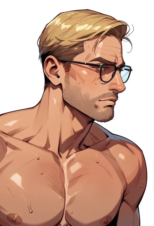 masterpiece, best quality, score_7, safe, erwin smith, solo, upper body, simple background — by k3scat, made with ComfyUI