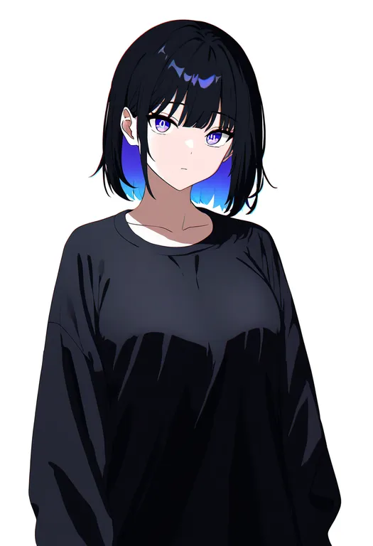 masterpiece, best quality, newest, absurdres, highres, safe, pixiv_swap, solo, simple_background — by k3scat, made with ComfyUI