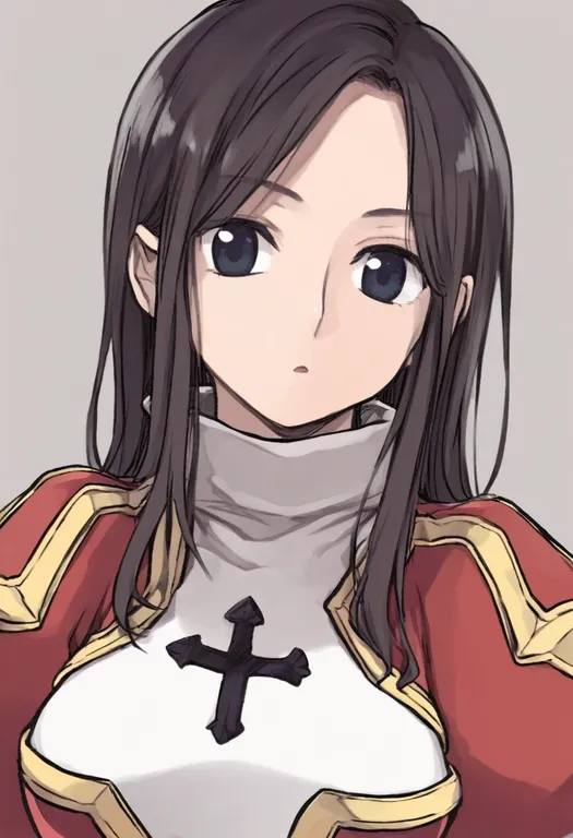 masterpiece, best quality, general, high priest (ragnarok online), ragnarok online, solo, upper body, simple background — by k3scat, made with ComfyUI