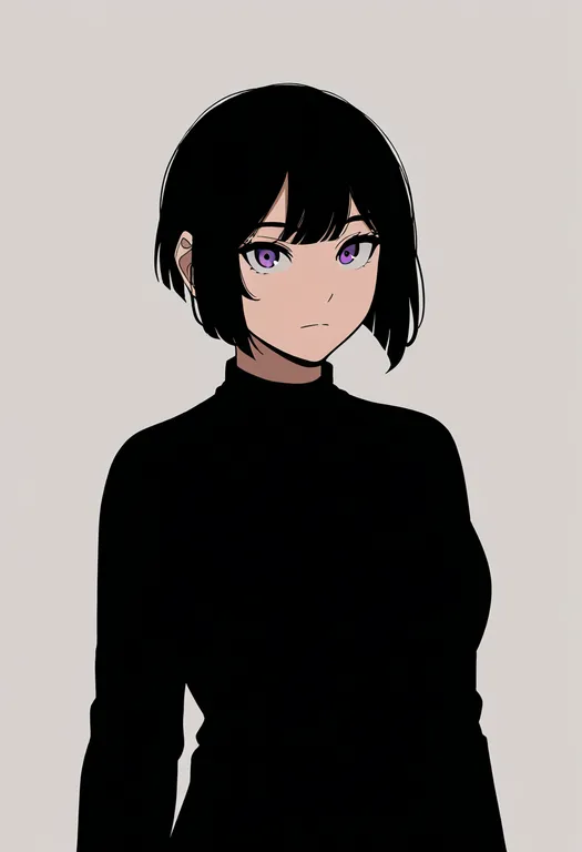 masterpiece, best quality, newest, absurdres, highres, safe, sideburns, 1girl, solo, simple_background — by k3scat, made with ComfyUI