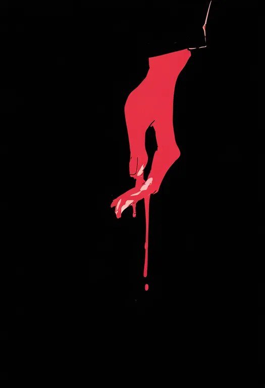 masterpiece, best quality, newest, absurdres, highres, safe, blood_on_hand, 1girl, solo, simple_background — by k3scat, made with ComfyUI