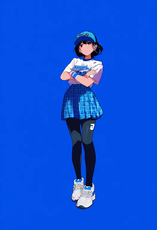 masterpiece, best quality, newest, absurdres, highres, safe, toronto_blue_jays, solo, full_body, simple_background — by k3scat, made with ComfyUI