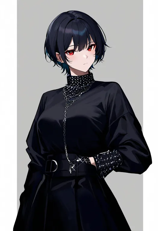 masterpiece, best quality, newest, absurdres, highres, safe, houndstone, solo, upper_body, simple_background — by k3scat, made with ComfyUI