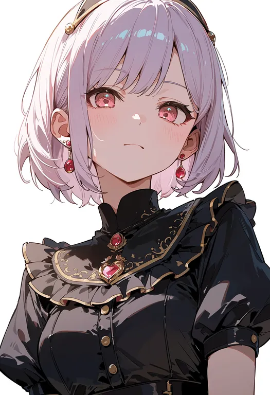 masterpiece, best quality, score_7, safe, mortis (costume) (bang dream!), bang dream!, solo, upper body… — by k3scat, made with ComfyUI