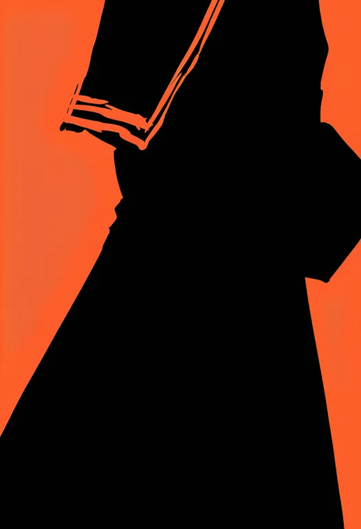 masterpiece, best quality, newest, absurdres, highres, safe, orange_trim, 1girl, solo, simple_background — by k3scat, made with ComfyUI