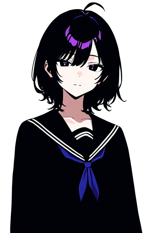 masterpiece, best quality, newest, absurdres, highres, safe, diagonal-striped_clothes, 1girl, solo, simple_background — by k3scat, made with ComfyUI
