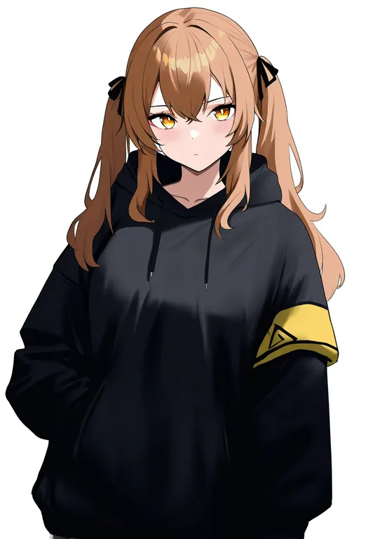 masterpiece, best quality, newest, absurdres, highres, safe, h&k_ump, 1girl, solo, simple_background — by k3scat, made with ComfyUI
