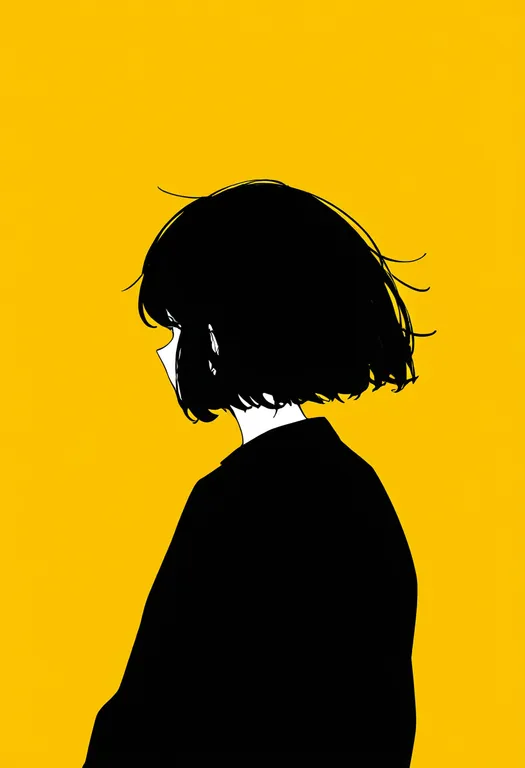 masterpiece, best quality, newest, absurdres, highres, safe, yellow_sky, 1girl, solo, simple_background — by k3scat, made with ComfyUI
