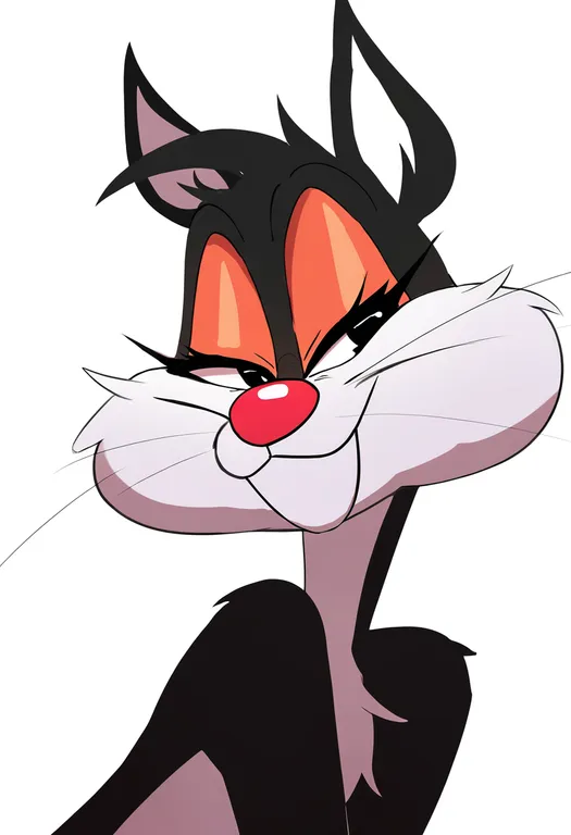 masterpiece, best quality, newest, absurdres, highres, safe, sylvester_(looney_tunes), looney_tunes, solo, upper_body… — by k3scat, made with ComfyUI
