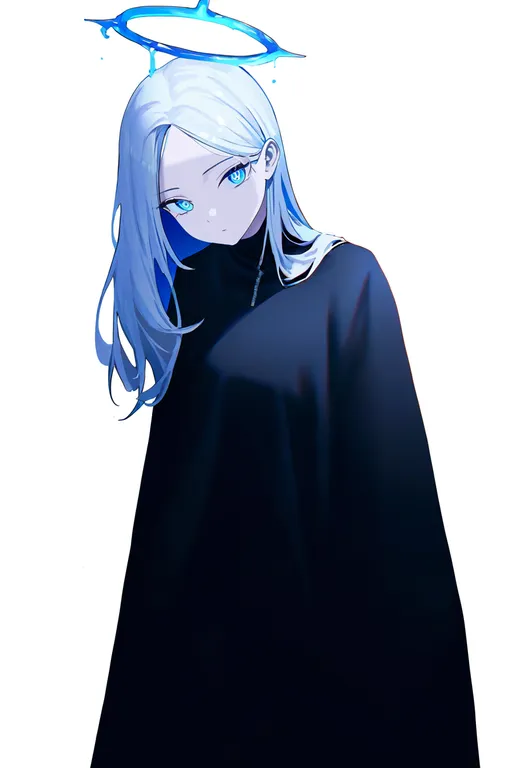 masterpiece, best quality, newest, absurdres, highres, safe, liquid_halo, 1girl, solo, simple_background — by k3scat, made with ComfyUI