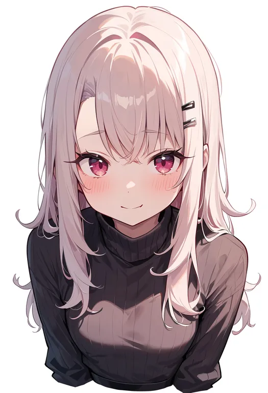 masterpiece, best quality, score_7, safe, prisma illya, solo, upper body, simple background — by k3scat, made with ComfyUI