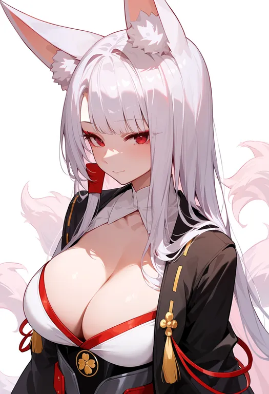 masterpiece, best quality, score_7, safe, akagi (azur lane), azur lane, solo, upper body, simple background — by k3scat, made with ComfyUI