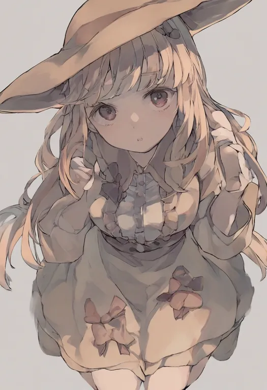 masterpiece, best quality, general, deep skin, 1girl, solo, simple background — by k3scat, made with ComfyUI