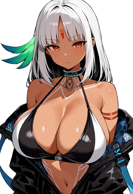 masterpiece, best quality, score_7, safe, massachusetts (azur lane), azur lane, solo, upper body, simple background — by k3scat, made with ComfyUI
