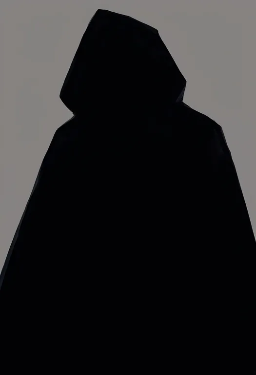 masterpiece, best quality, newest, absurdres, highres, safe, black_cloak, 1girl, solo, simple_background — by k3scat, made with ComfyUI