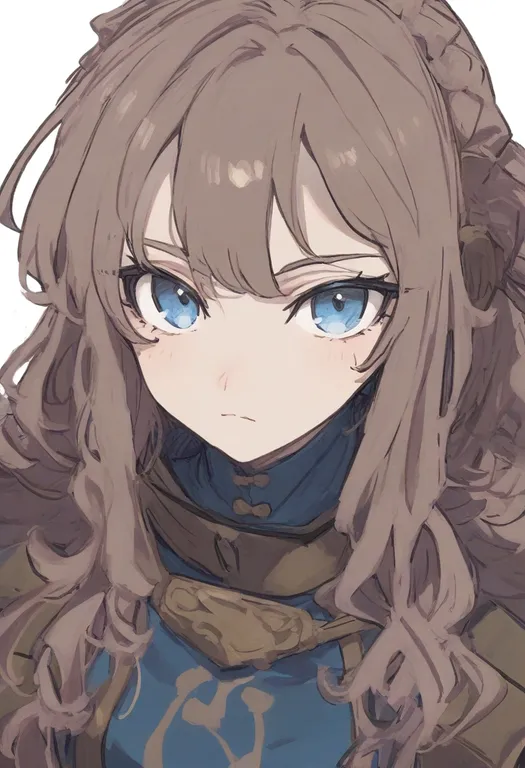 masterpiece, best quality, general, animification, 1girl, solo, simple background — by k3scat, made with ComfyUI